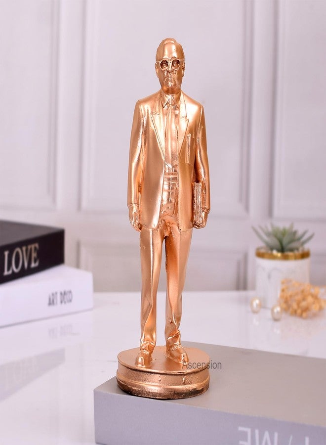 أسينشين تمثال الدكتور بهيم راو أمبيدكار، قطعة فنية يدوية الصنع، مثالية لتزيين المنزل والمكتب وغرفة المعيشة، أو كهدية للشركات. تمثال الدكتور بهيم راو أمبيدكار، هدية مثالية ليوم الجمهورية. - Image 1